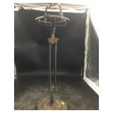 Antique Cast Iron Ashtray Stand