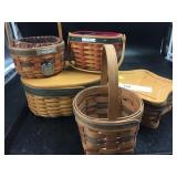 5 Longeberger Baskets