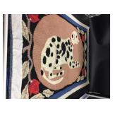 Dalmation and Sporting Dog Hooked Rugs