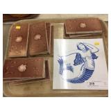 Tray Lot of Contemporary Tiles