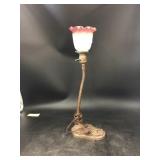 Antique Satin Glass Hanging Lamp
