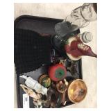 Tray Lot of Figurines and Misc.