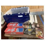 Half Table of Sports Cards