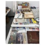Table Lot of Misc. Books and Ephemera