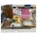 Frames, Nail Keg, Etc.