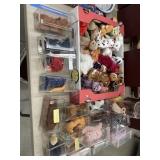 Half Table of Beanie Babies