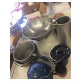 Table of Assorted Kitchenwares