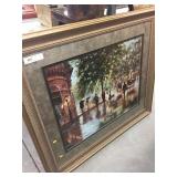 Large European Street Scene