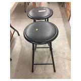 2 Folding Stools