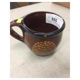 Ned Foltz Contemporary Redware Mug