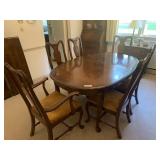 7pc Cherry Dining Room Set