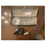 Candle Toppers with Prisms, Betty Lamp and