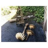 2 Wall Shelves and Ladle Decoration