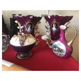 4pcs of Decorative Porcelain