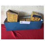 Vintage Ammo Boxes and Ammo