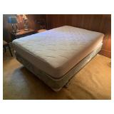 Double Box Spring and Mattress with Hollywood