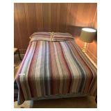 Striped Comforter and Pillow Shams