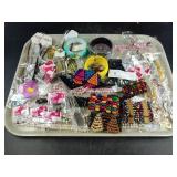 Tray Lot of New Costume Jewelry
