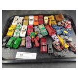 Tray of Matchbox, Ertl and Other Toys