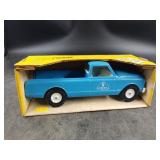 Ertl Diecast Metal Blue Pickup Truck
