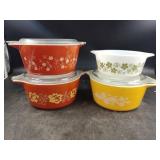 4 Pyrex Vintage Baking Dishes