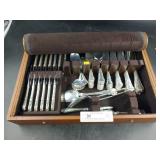 70pc. Sterling Silver "Wallace" Flatware Set
