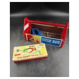Tin Litho Tool Box & Busy Boy Tool Chest
