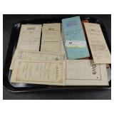 Tray of Vintage Property Deeds