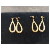 2 Pair of 14K Earrings