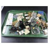 Tray of Costume Jewelry
