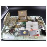 Tray of Costume Jewelry