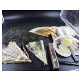 9 Vintage Decorative Fans