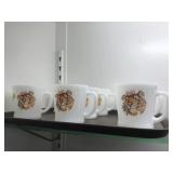 8 Tony the Tiger Fire-King Gas Station Mugs