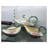 Hull 3pc Art Pottery Tea Set