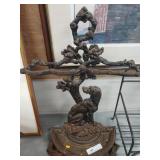 Vintage Victorian Cast Iron Umbrella Stand