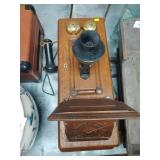 Antique Wall Phone "Swedish-American Telephone Co.