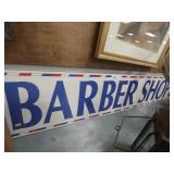 Modern Double-Sided Barbar Shop Sign