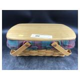 Rectangular Longaberger Basket with 2 Handles