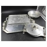 Selection of Hand-Hammered Vintage Alumninum