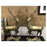 Heavy Brass Stags