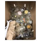 2 Box Lots- Canning and Storage Jars