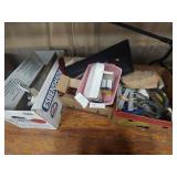 (3) Box Lots: Kitchenwares & Concrete Tools