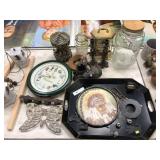 Selection of Items-Toleware Tray, etc.