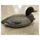 Vintage Wooden Duck Decoy