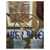 Decorative Brass and Metal Sun Dial