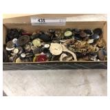 Box of Vintage Buttons