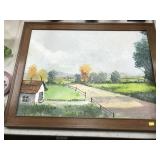 Oil on Canvas Original Painted, China Set, Misc.