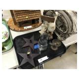 Grouping: Contemporary Coffee Grinder w/Glass Jar,