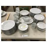 White China Selection w/Silver Rims by JC Penney
