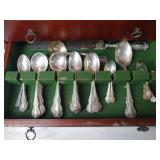 128 Pc Sterling Silver Flatware Set by "Towle"